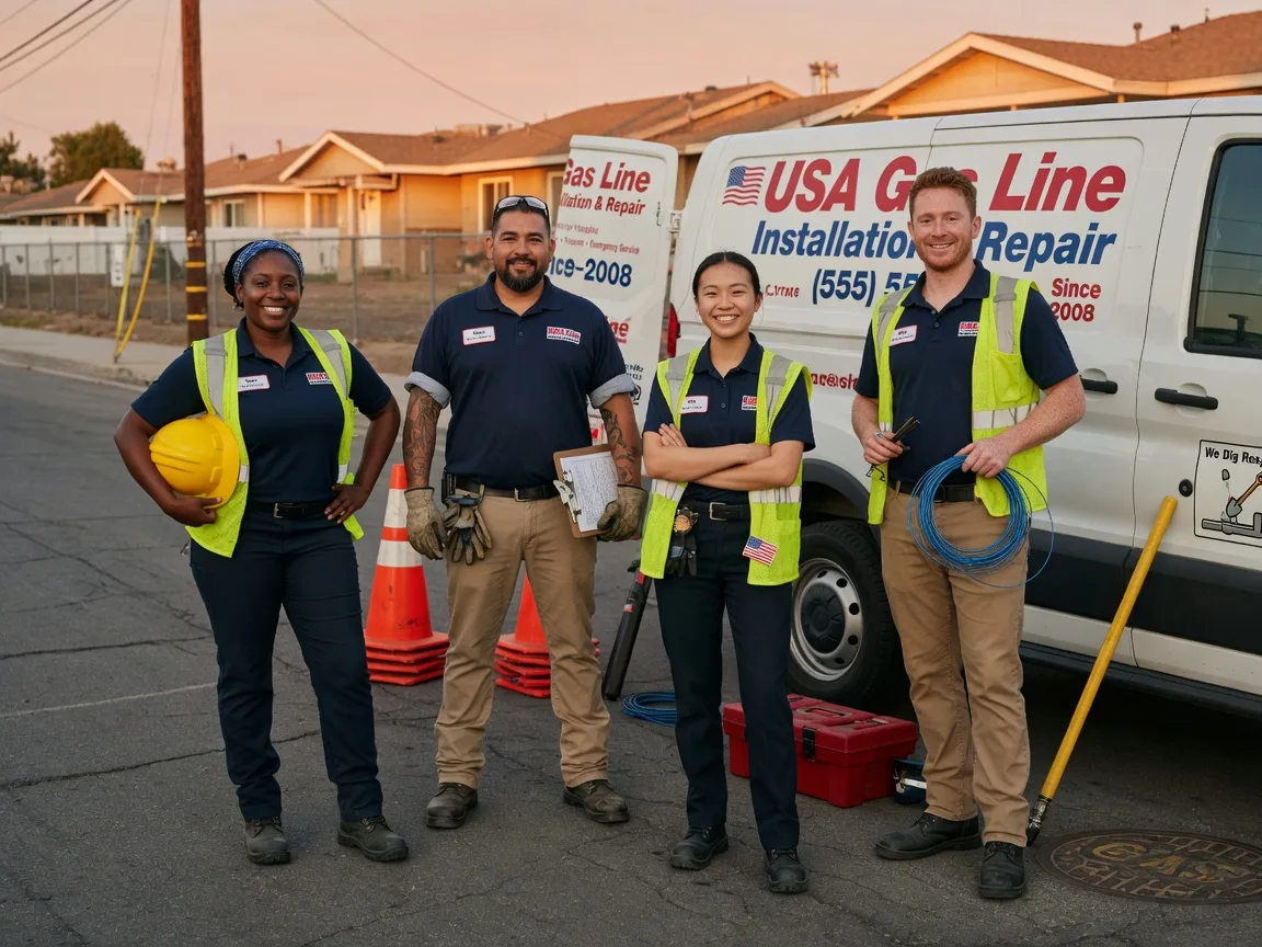 Gas Line Installation company in Pompeys Pillar, MT